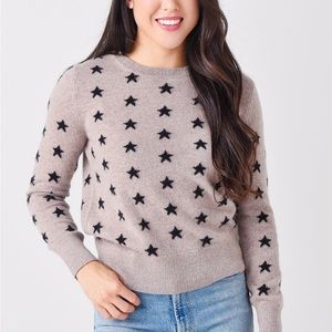 White + Warren Star Cashmere Sweater XS